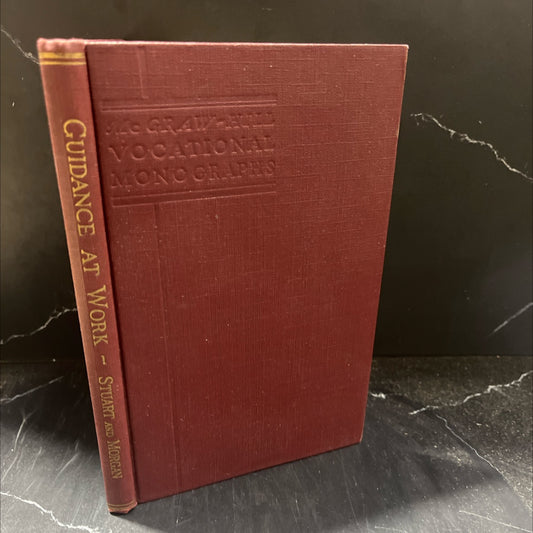 guidance at work book, by milo h. stuart, dewitt s. morgan, 1931 Hardcover image 1