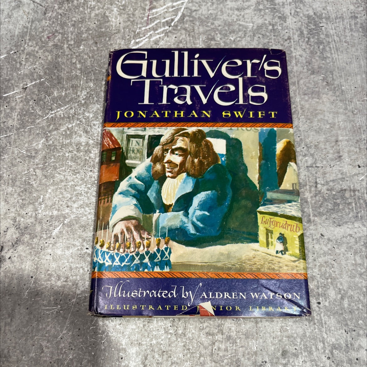 gulliver's travels book, by jonathan swift, 1971 Hardcover image 1