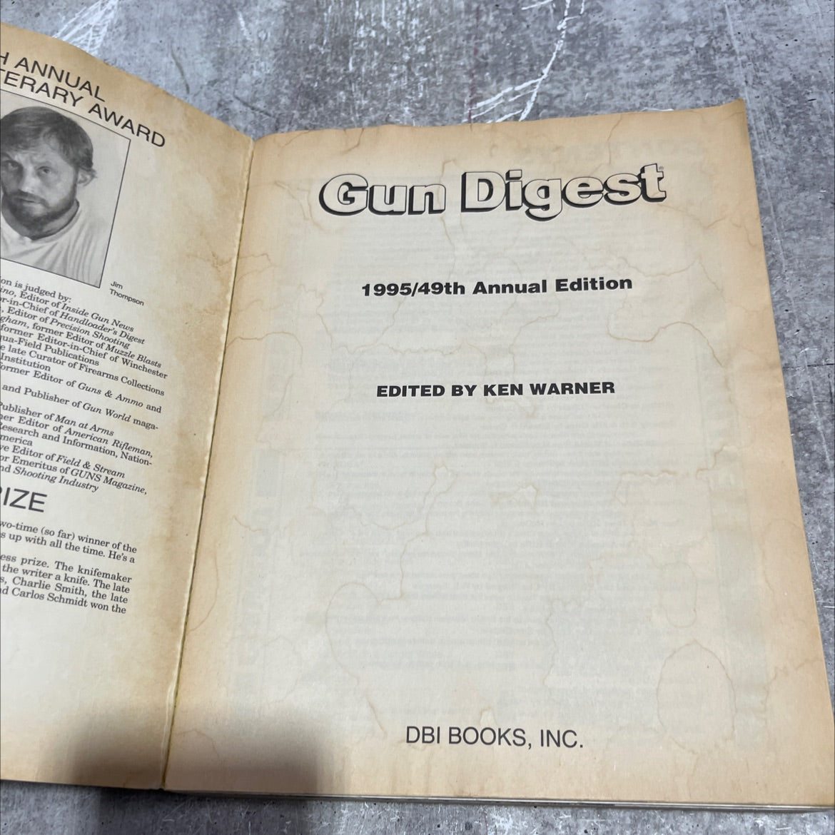 gun digest 1995/49th annual edition book, by ken warner, 1995 Paperback image 2