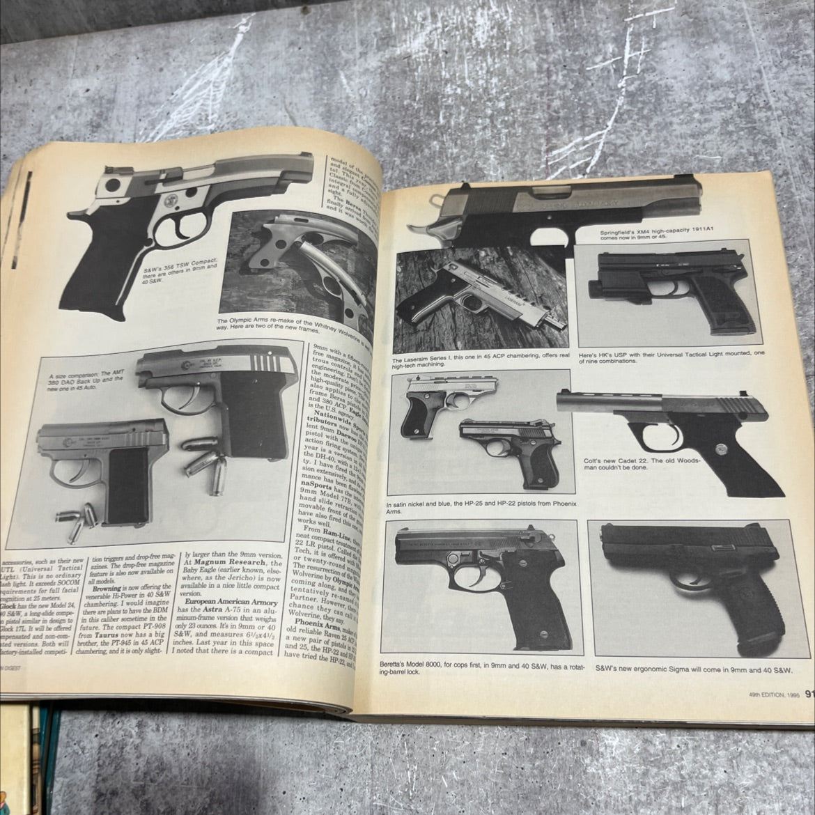 gun digest 1995/49th annual edition book, by ken warner, 1995 Paperback image 3