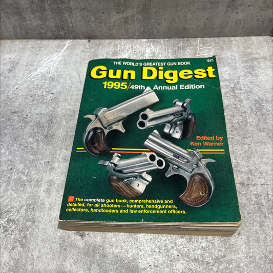 gun digest 1995/49th annual edition book, by ken warner, 1995 Paperback image 1