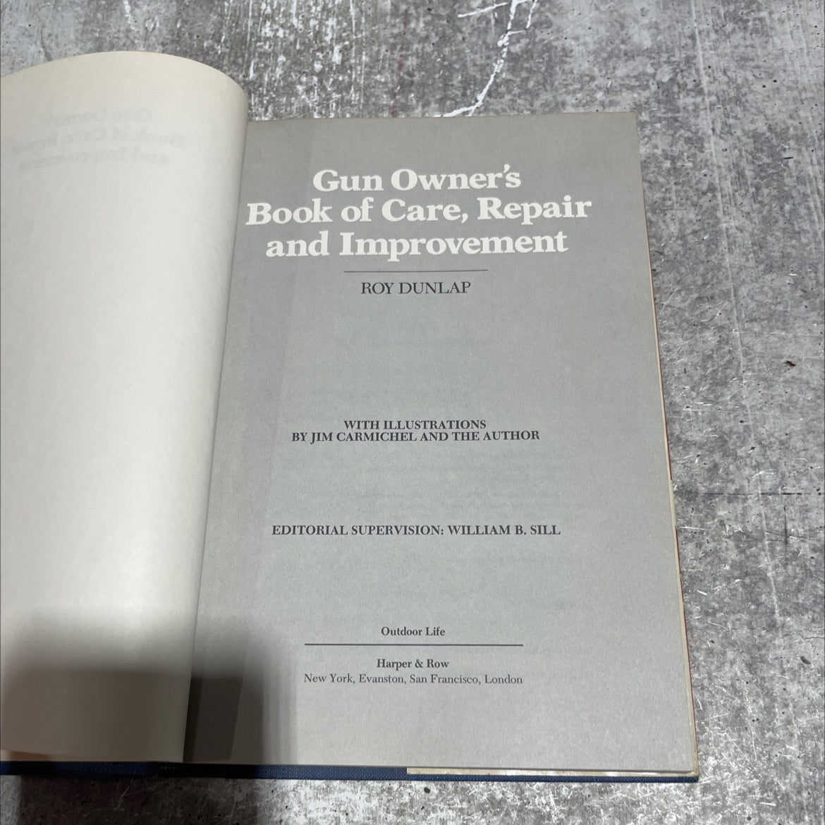 gun owner's book of care, repair and improvement book, by Roy Dunlap, 1974 Hardcover image 2