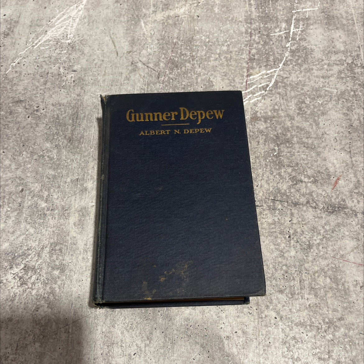gunner depew book, by albert n. depew, 1918 Hardcover image 1