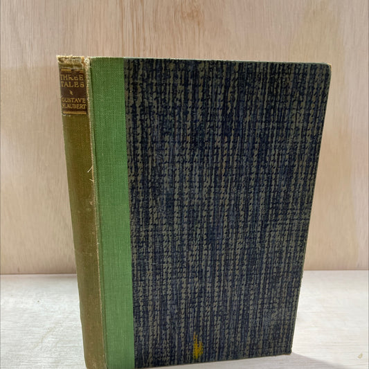 gustave flaubert three tales book, by gustave flaubert, 1923 Hardcover, Antique image 1