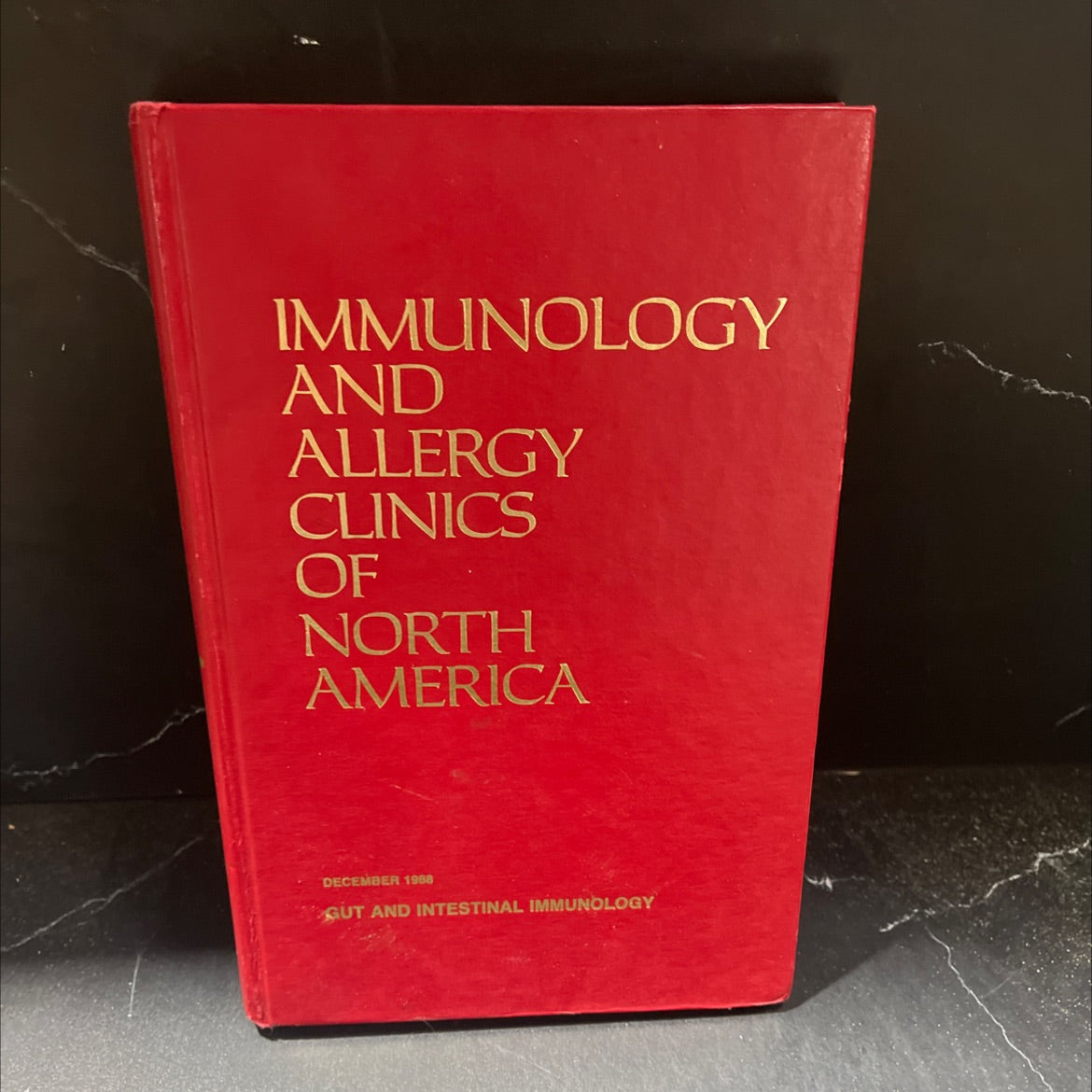 gut and intestinal immunology book, by Martin F. Kagnoff, MD, 1988 Hardcover image 1