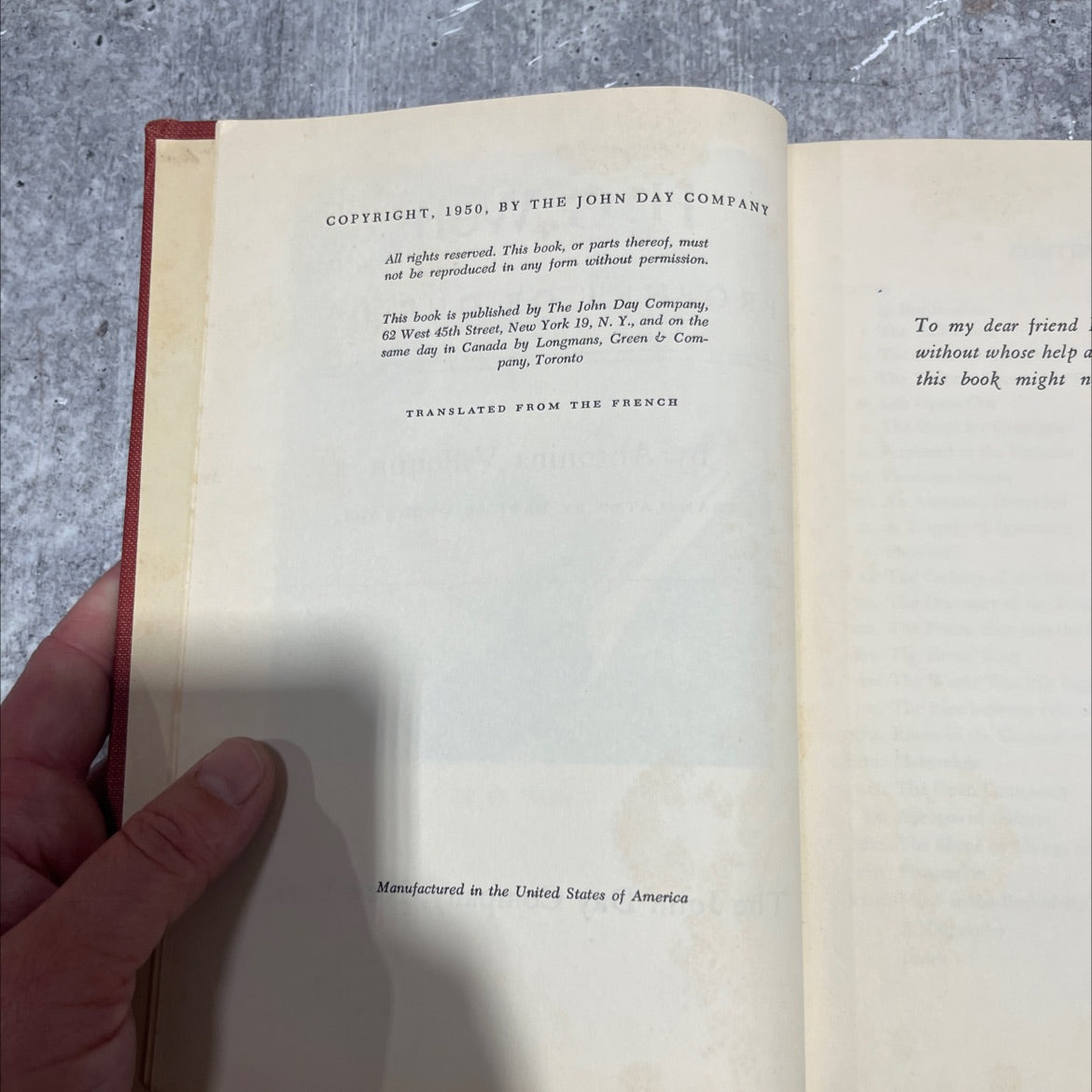 h. g. wells prophet of our day book, by antonina vallentin, 1950 Hardcover image 3