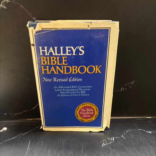 halley's bible handbook an abbreviated bible commentary book, by henry h. halley, 1965 Hardcover image 1