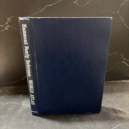 hammond family reference world atlas book, by unknown, 1979 Hardcover image 1