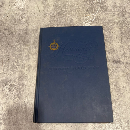hammond's complete world atlas book, by c. s. hammond & co., 1970 Hardcover image 1