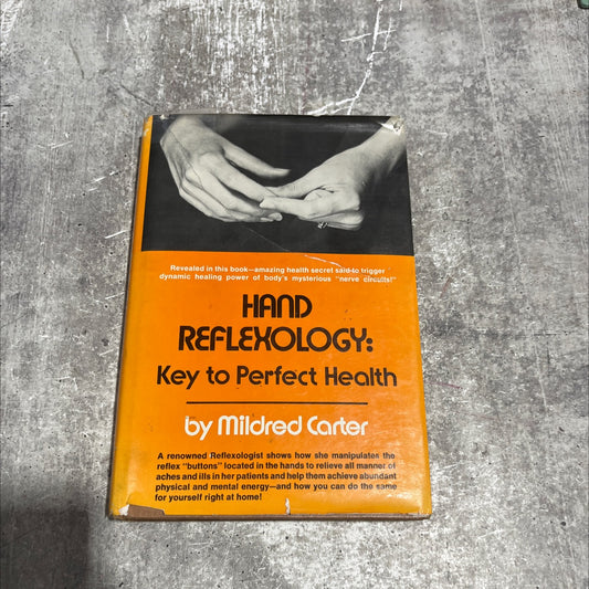 hand reflexology: key to perfect health book, by mildred carter, 1975 Hardcover image 1