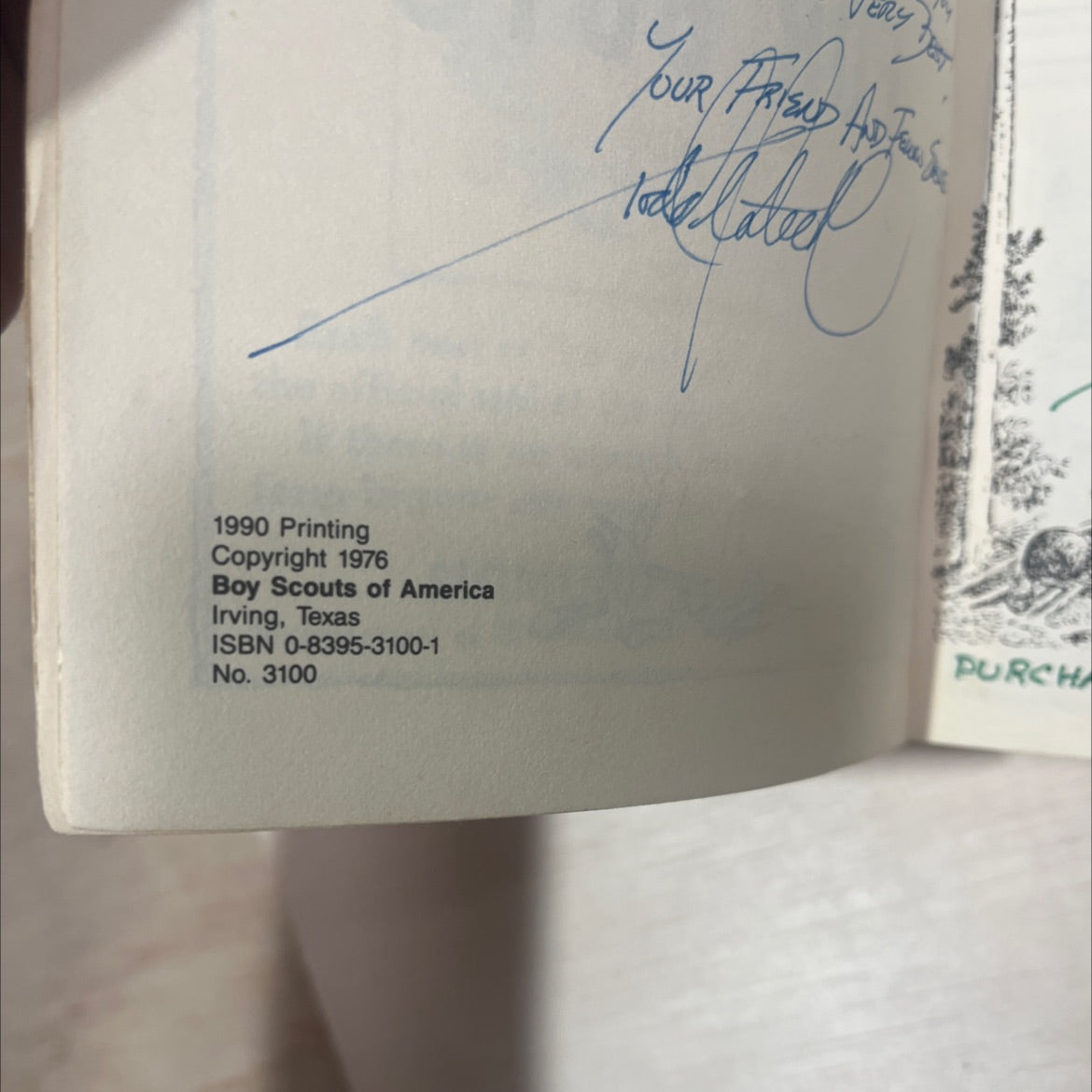 handbook for boys book, by N.J. Ank, 1990 Paperback image 3