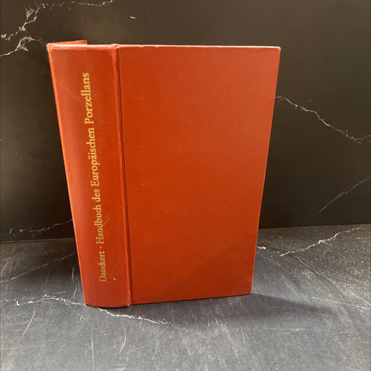 handbuch des europäischen porzellans book, by ludwig danckert, 1974 Hardcover image 1