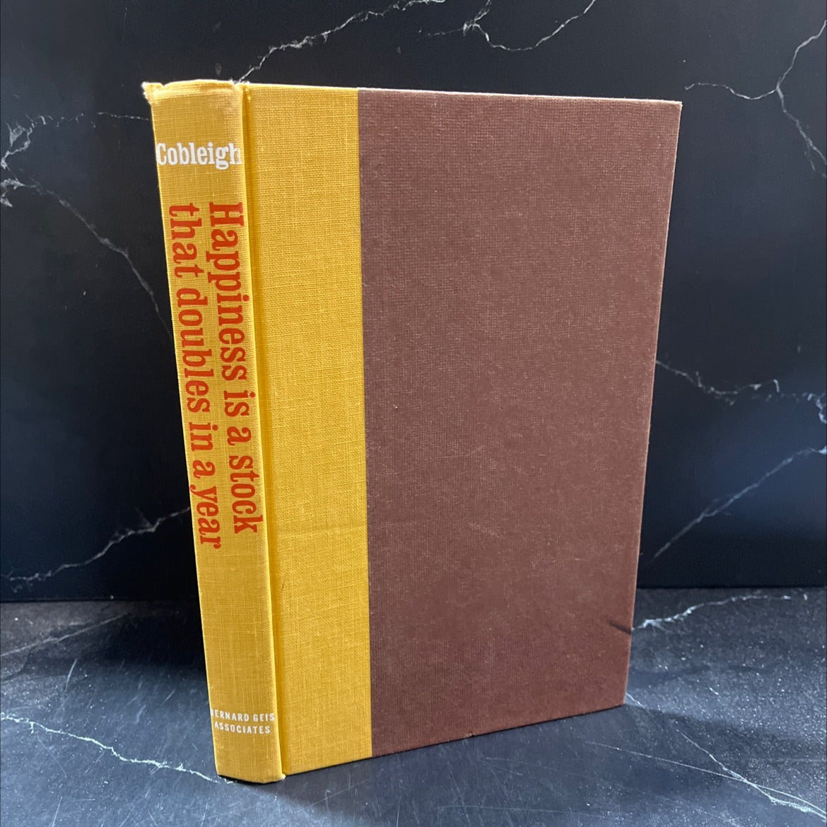 happiness is a stock that doubles in a year book, by ira u. cobleigh, 1968 Hardcover image 1