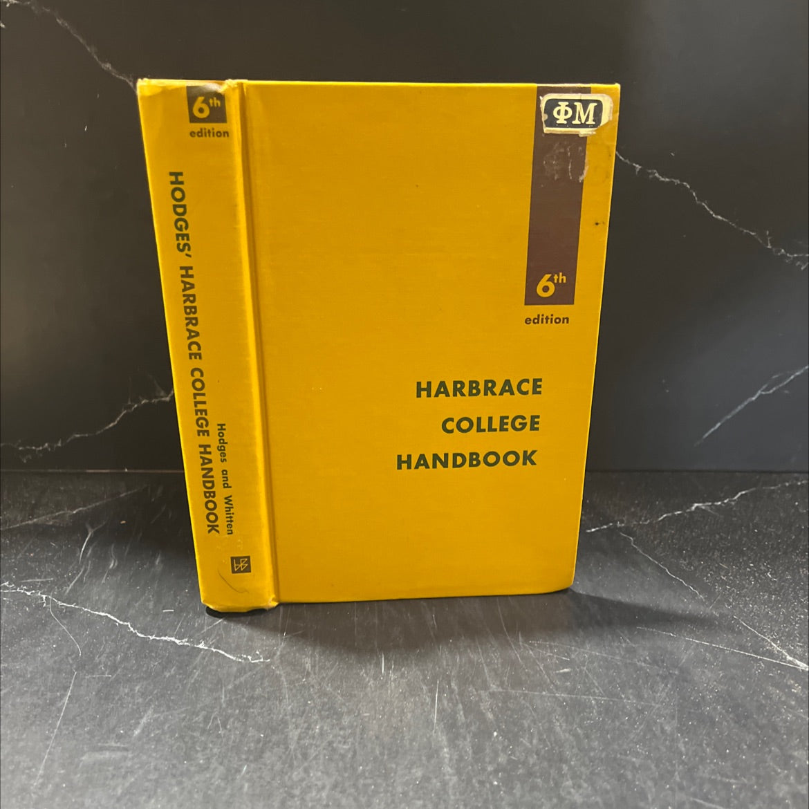 harbrace college handbook book, by john c. hodges and mary e. whitten, 1967 Hardcover image 1
