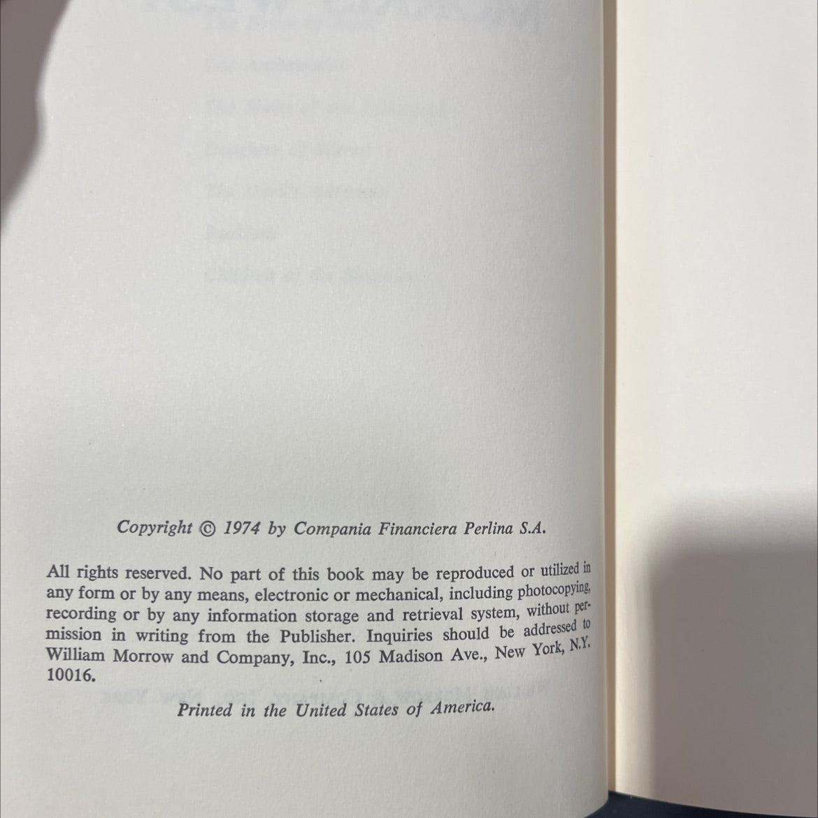 harlequin book, by morris west, 1974 Hardcover image 3