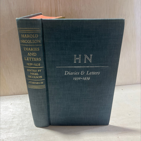 harold nicolson diaries and letters 1930-1939 book, by nigel nicolson, 1966 Hardcover, Vintage image 1