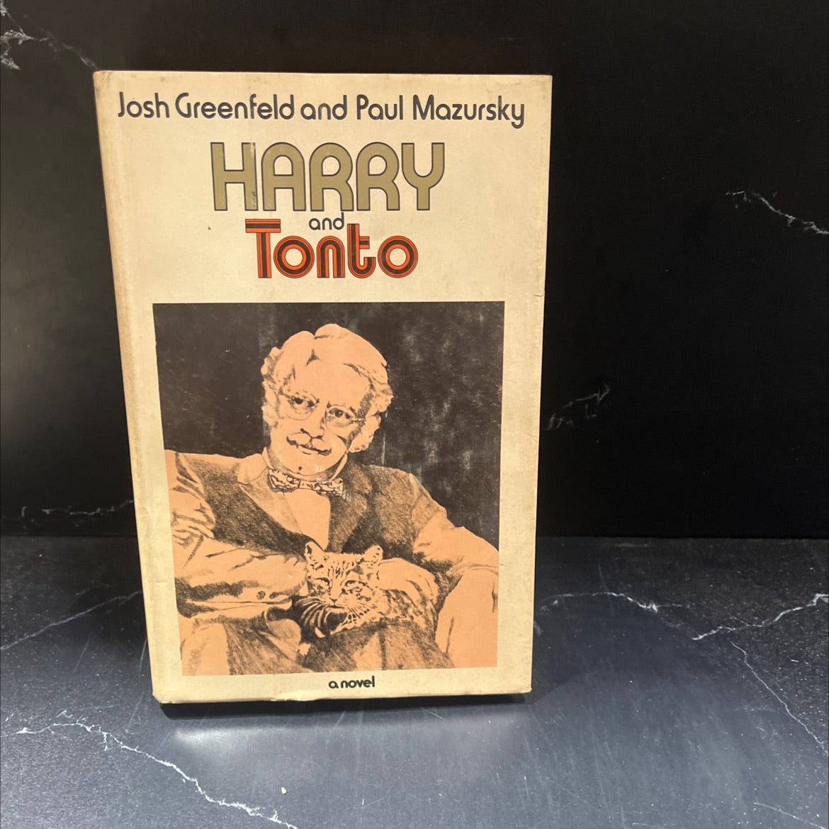harry and tonto book, by Josh Greenfeld, Paul Mazursky, 1974 Hardcover image 1