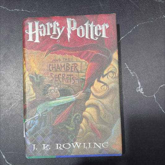 harry potter and the chamber of secrets book, by j.k. rowling, 1999 Hardcover image 1
