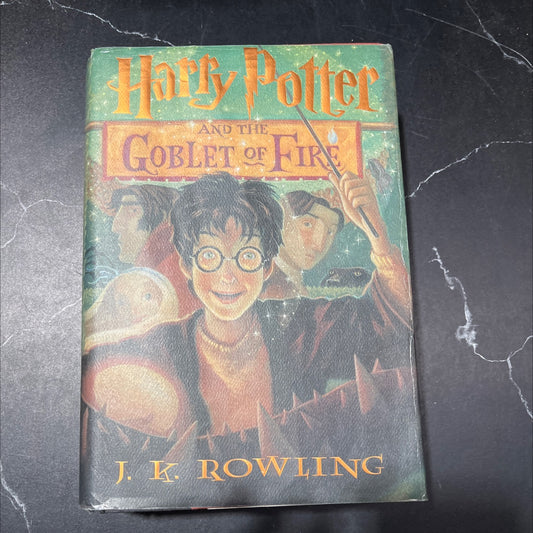 harry potter and the goblet of fire book, by j. k. rowling, 2000 Hardcover image 1