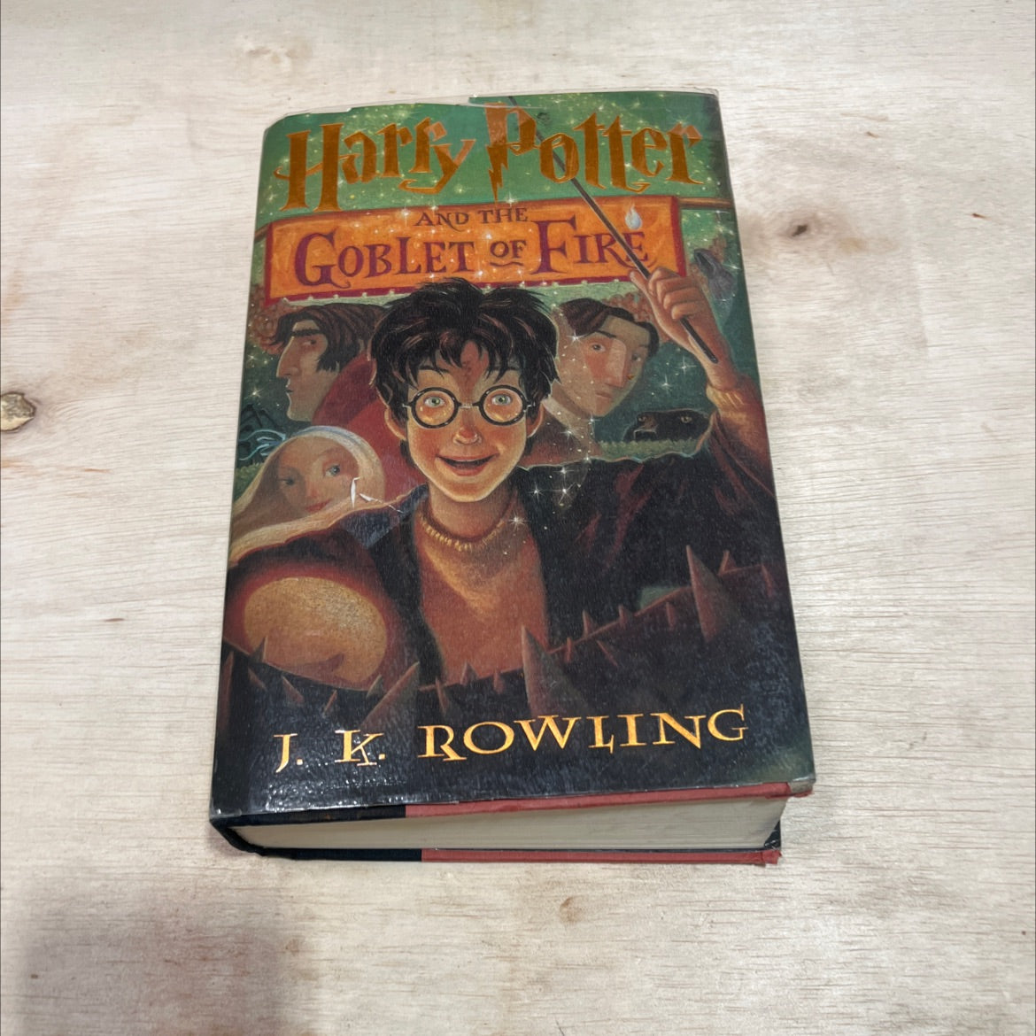 harry potter and the goblet of fire book, by j. k. rowling, 2000 Hardcover image 1