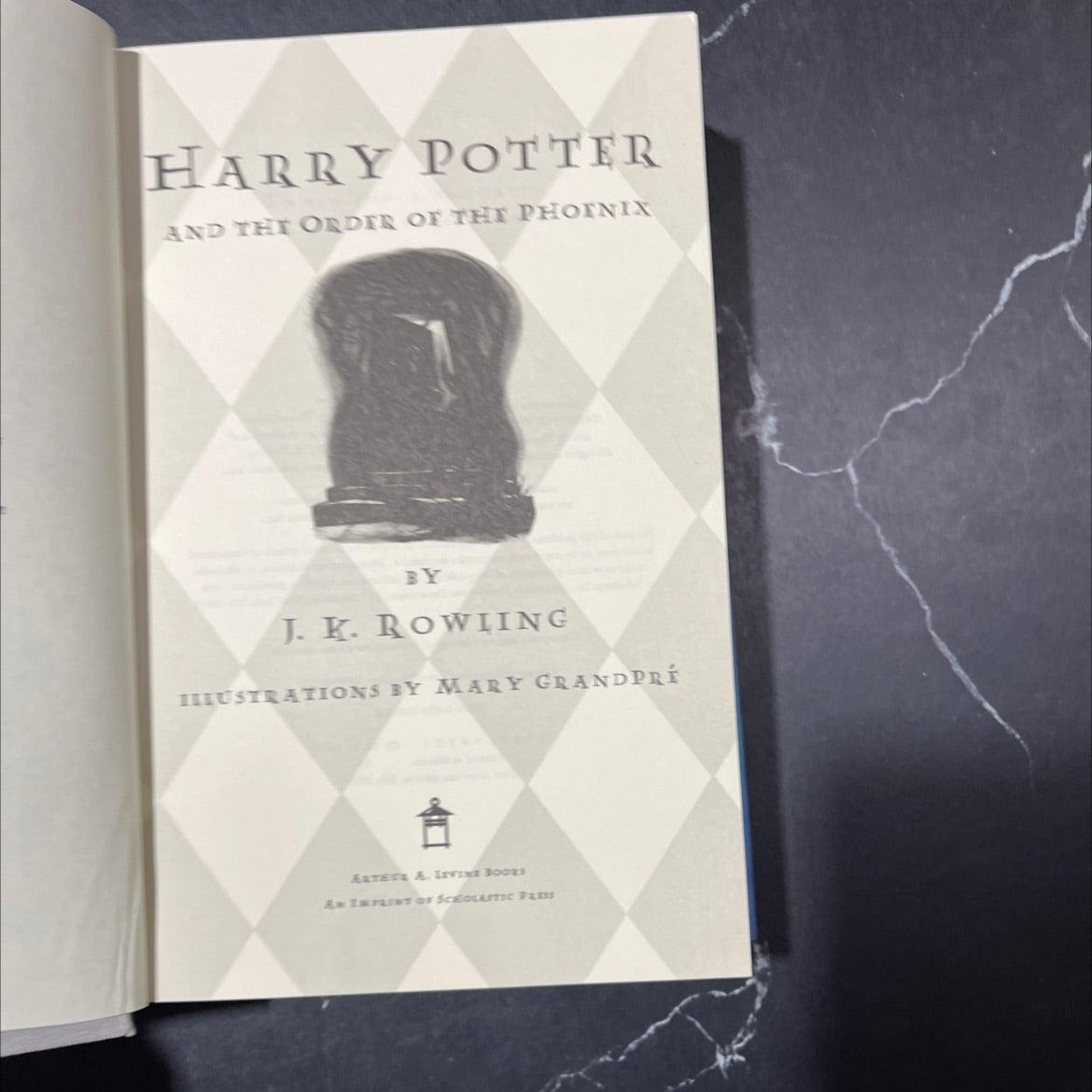 harry potter and the order of the phoenix book, by j. k. rowling, 2003 Hardcover image 2