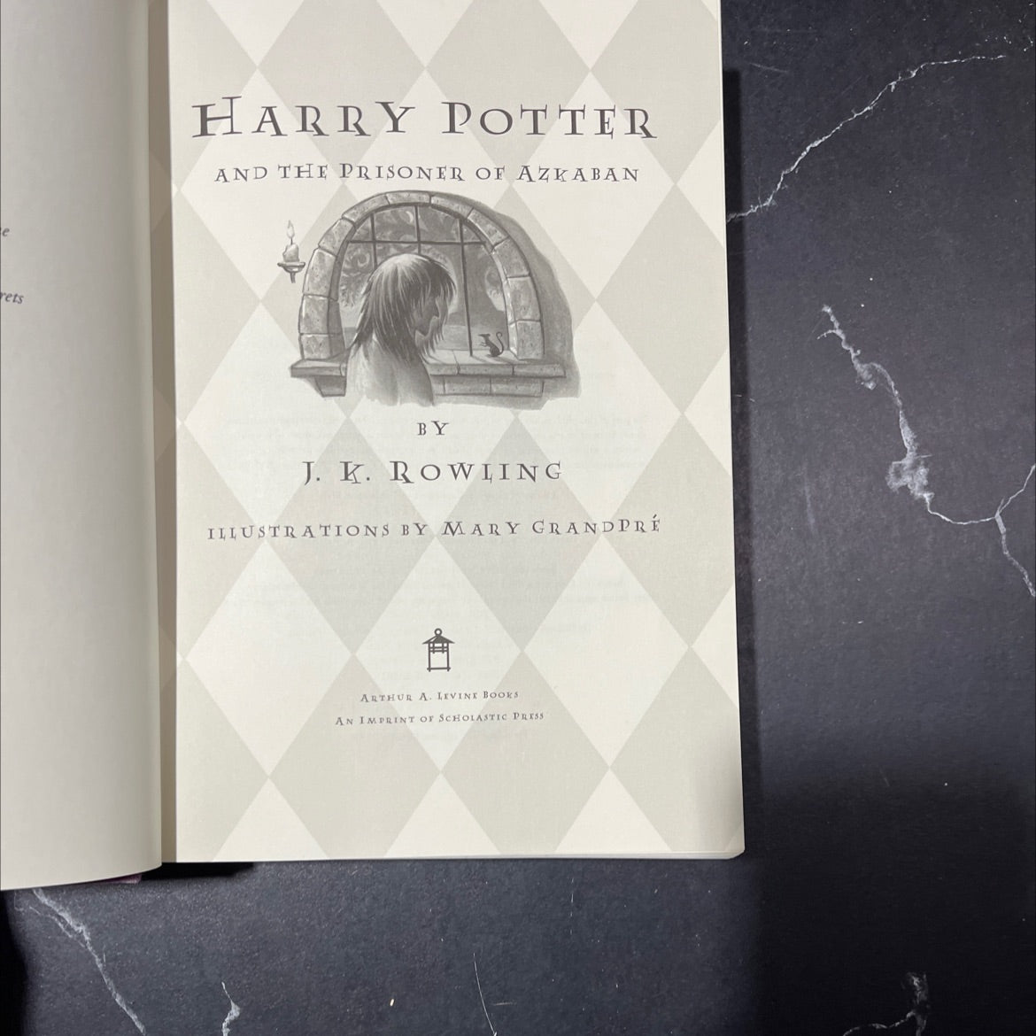 harry potter and the prisoner of azkaban book, by j. k. rowling, 1999 Hardcover image 2