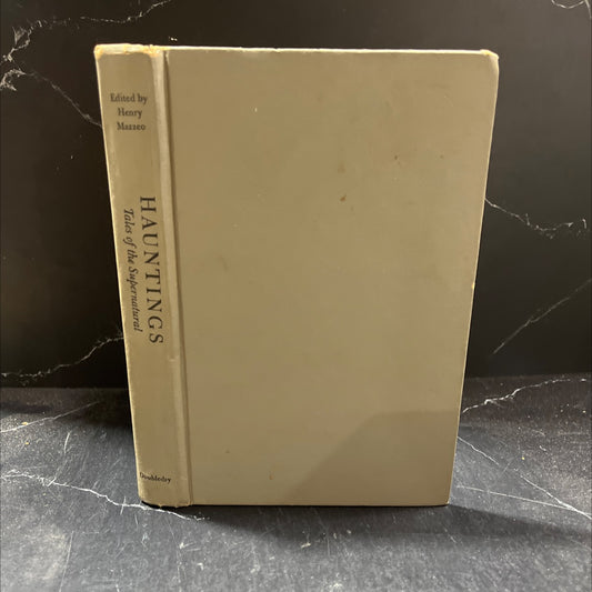 hauntings tales of the supernatural book, by Henry Mazzeo, 1968 Hardcover image 1