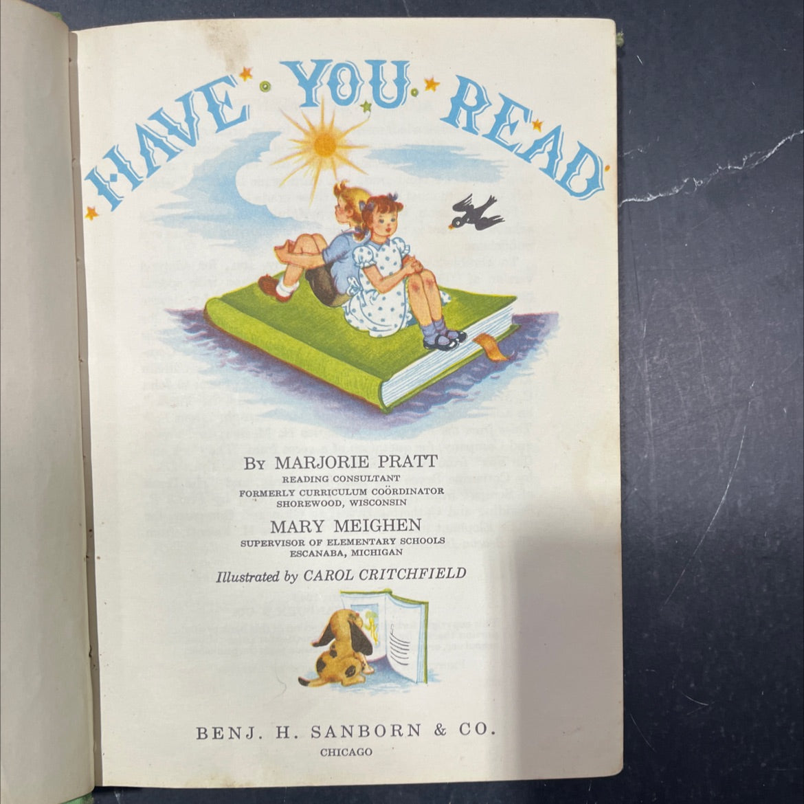 have you read book, by marjorie pratt, mary meighen, 1946 Hardcover image 2