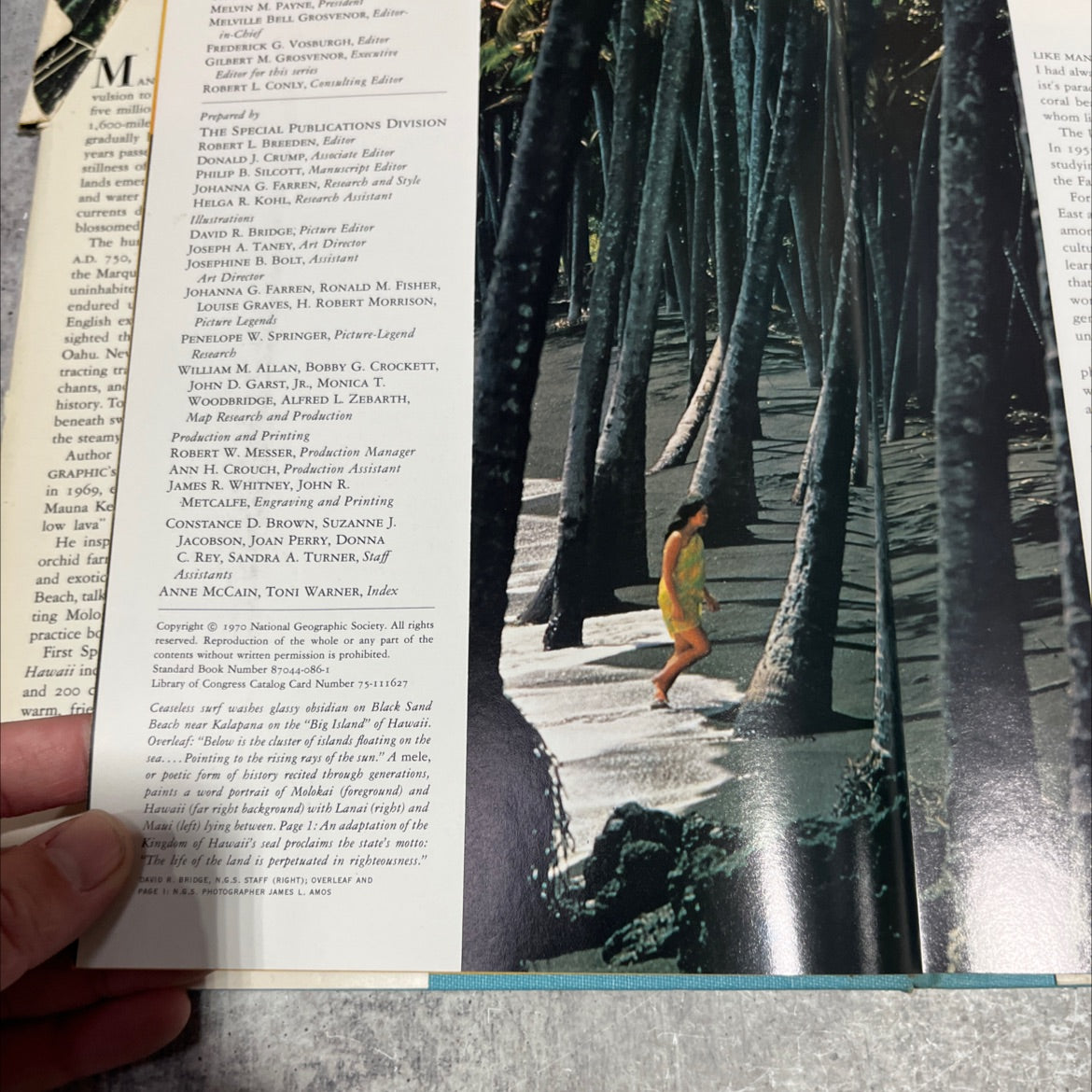 hawaii book, by william gewes, 1970 Hardcover image 3