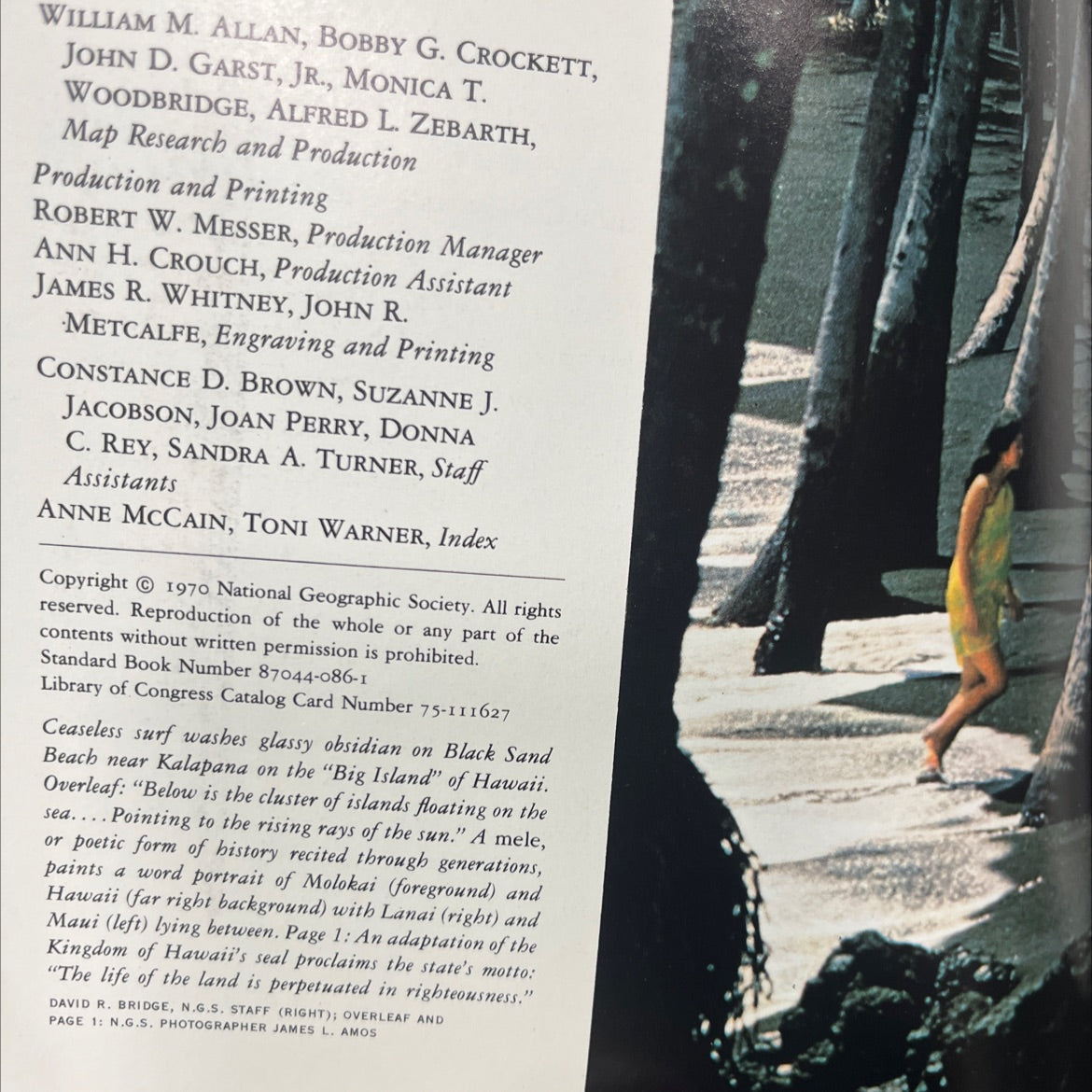 hawaii book, by william graves, 1970 Hardcover image 3