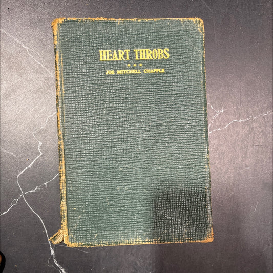 heart throbs in prose and verse book, by unknown, 1905 Leather image 1