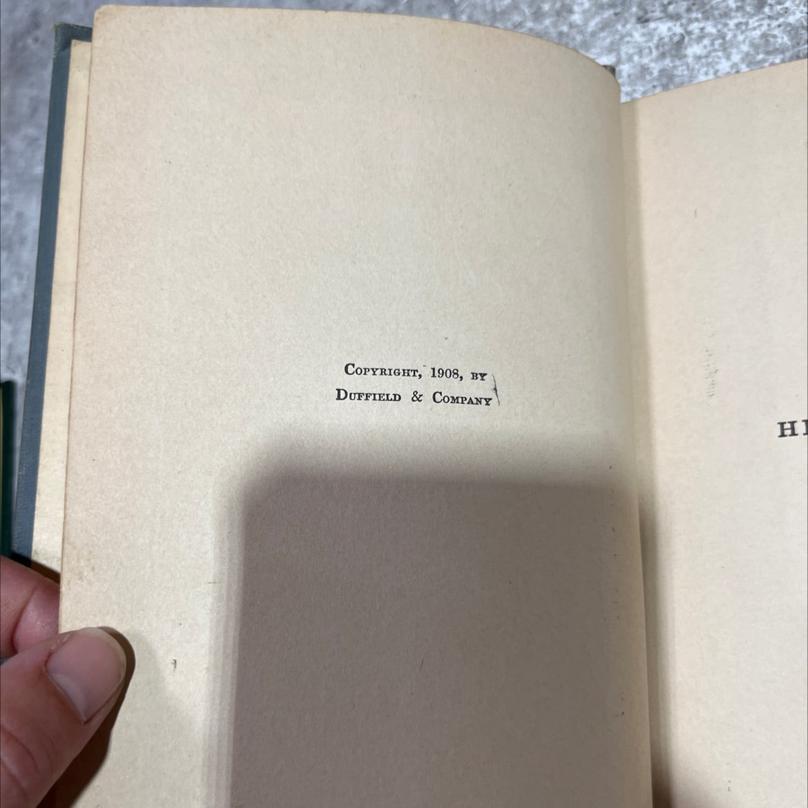 heartbreak hill a comedy romance book, by herman knickerbocker vielé, 1908 Hardcover image 3