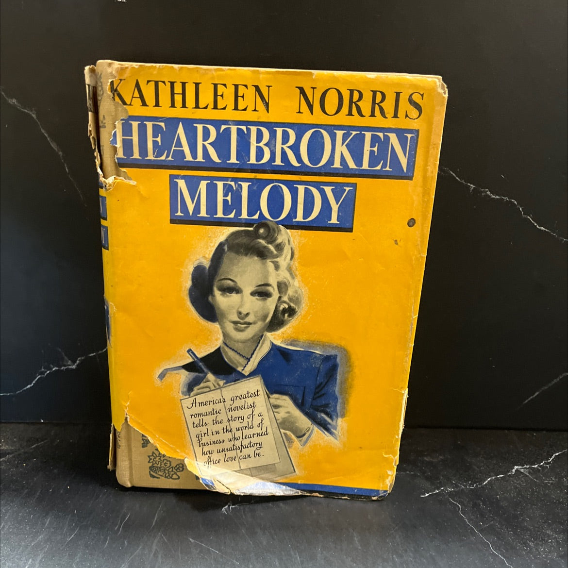 heartbroken melody book, by kathleen norris, 1939 Hardcover image 1