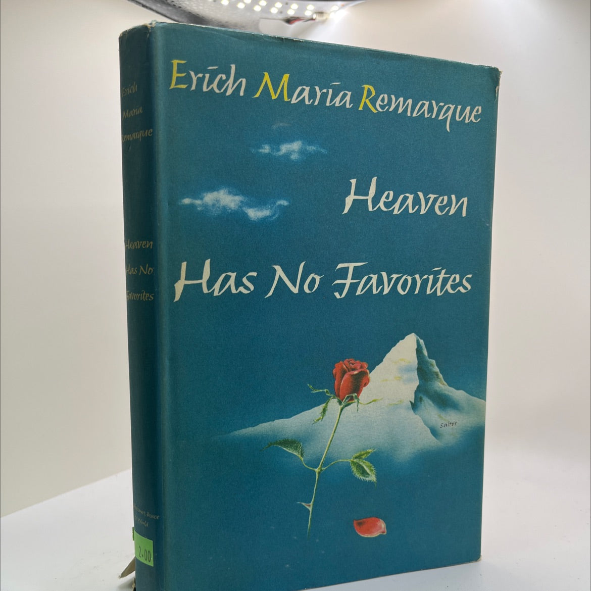 heaven has no favorites book, by Erich Maria Remarque, 1961 Hardcover image 1