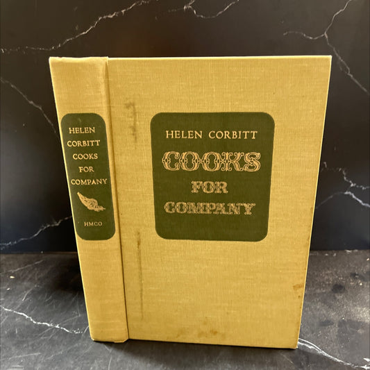 SIGNED helen corbitt cooks for company book, by Helen Corbitt, 1974 Hardcover image 1
