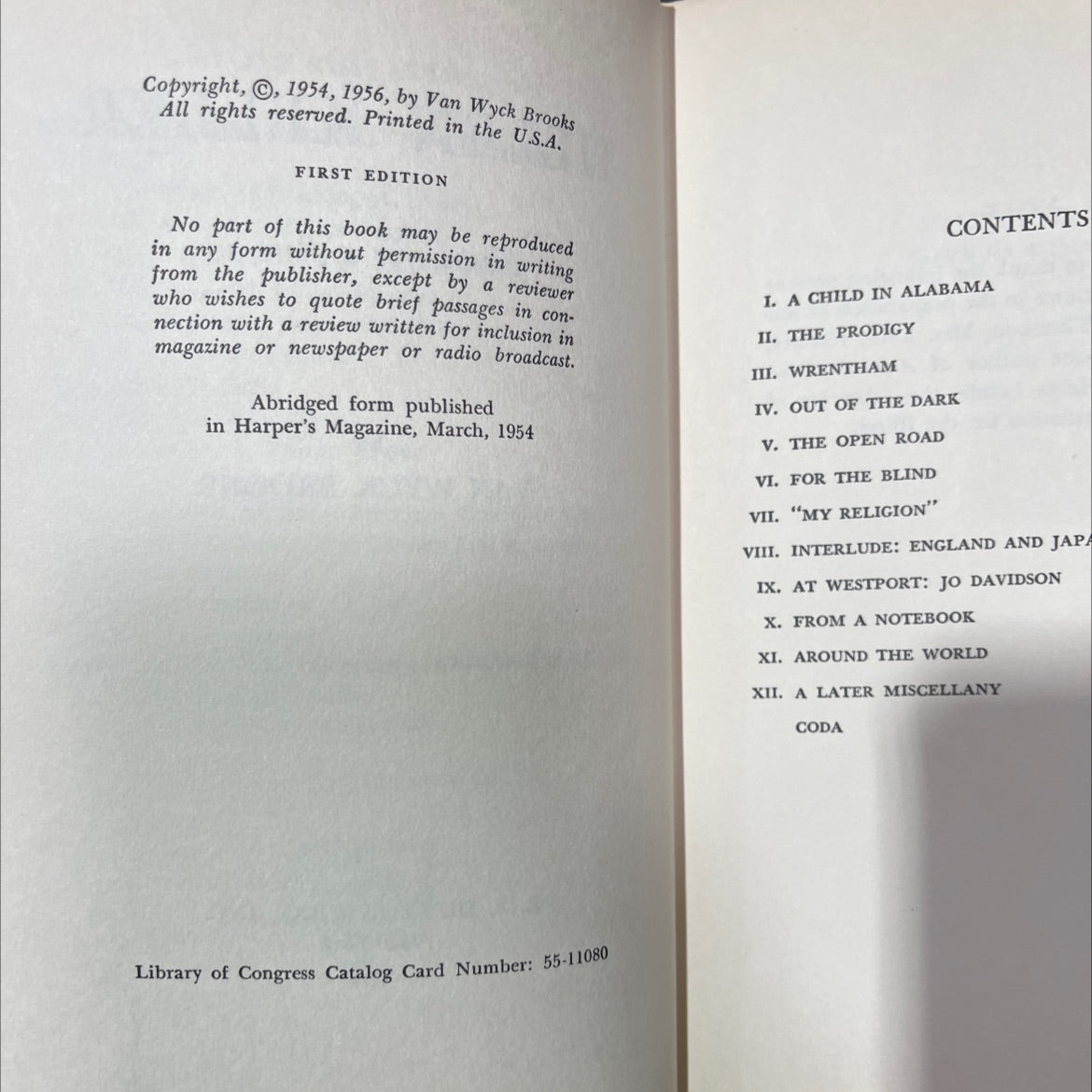 helen keller sketch for a portrait book, by van wyck brooks, 1956 Hardcover image 3