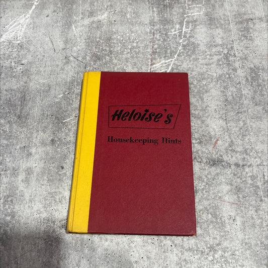 heloise's housekeeping hints book, by heloise, 1962 Hardcover image 1