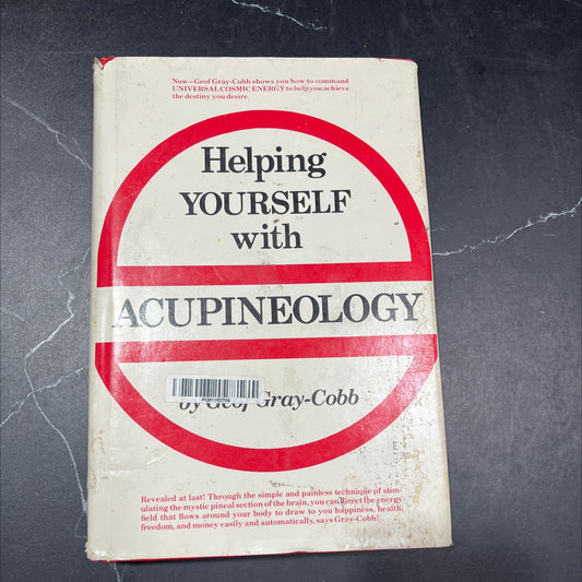 helping yourself with acupineology book, by geof gray-cobb, 1980 Hardcover image 1