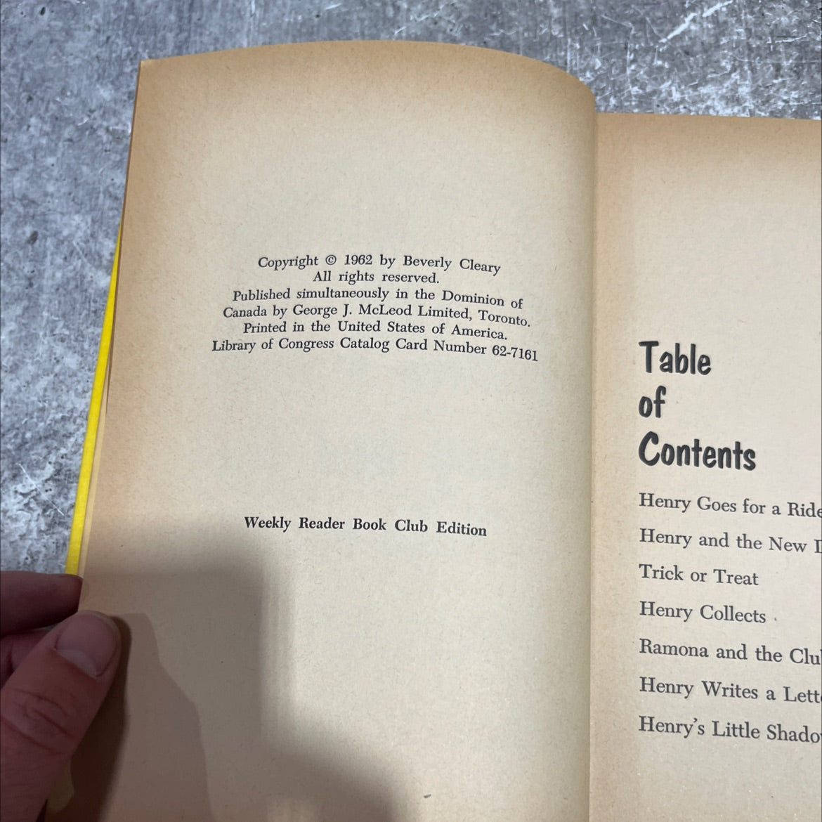 henry and the clubhouse book, by beverly cleary, 1962 Hardcover image 3