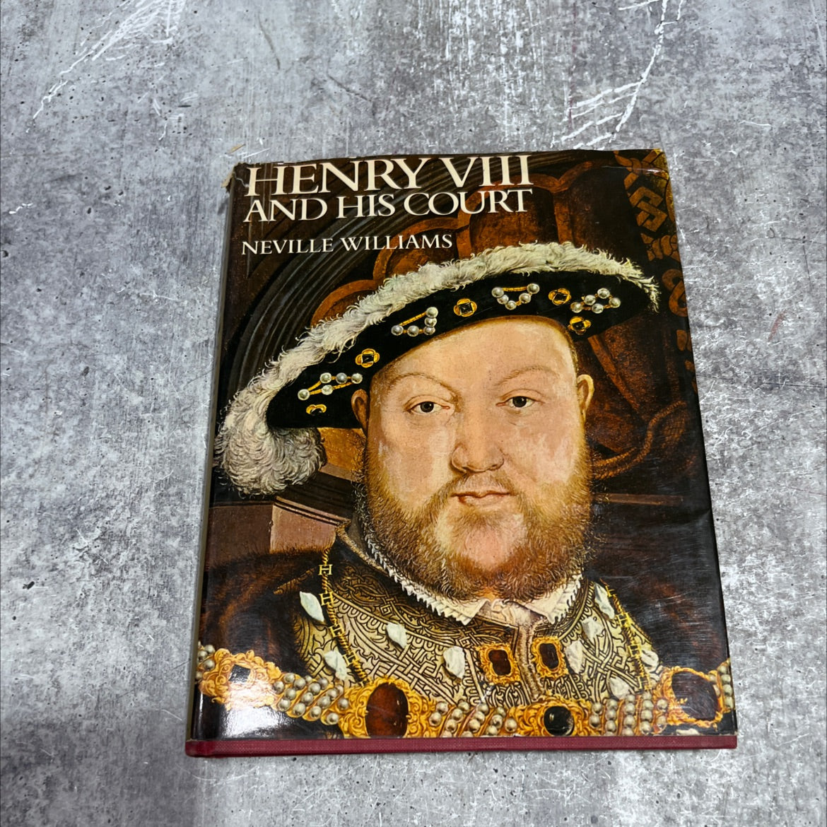 henry viii and his court book, by Neville Williams, 1971 Hardcover image 1