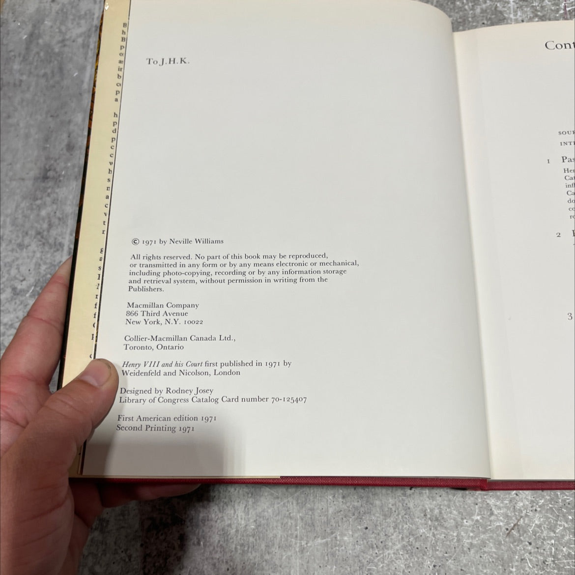 henry viii and his court book, by Neville Williams, 1971 Hardcover image 3