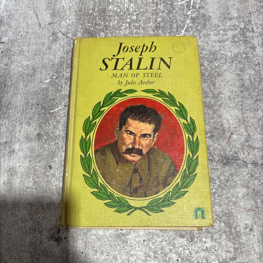 her esar man of steel joseph stalin book, by Jules Archer, 1966 Hardcover image 1