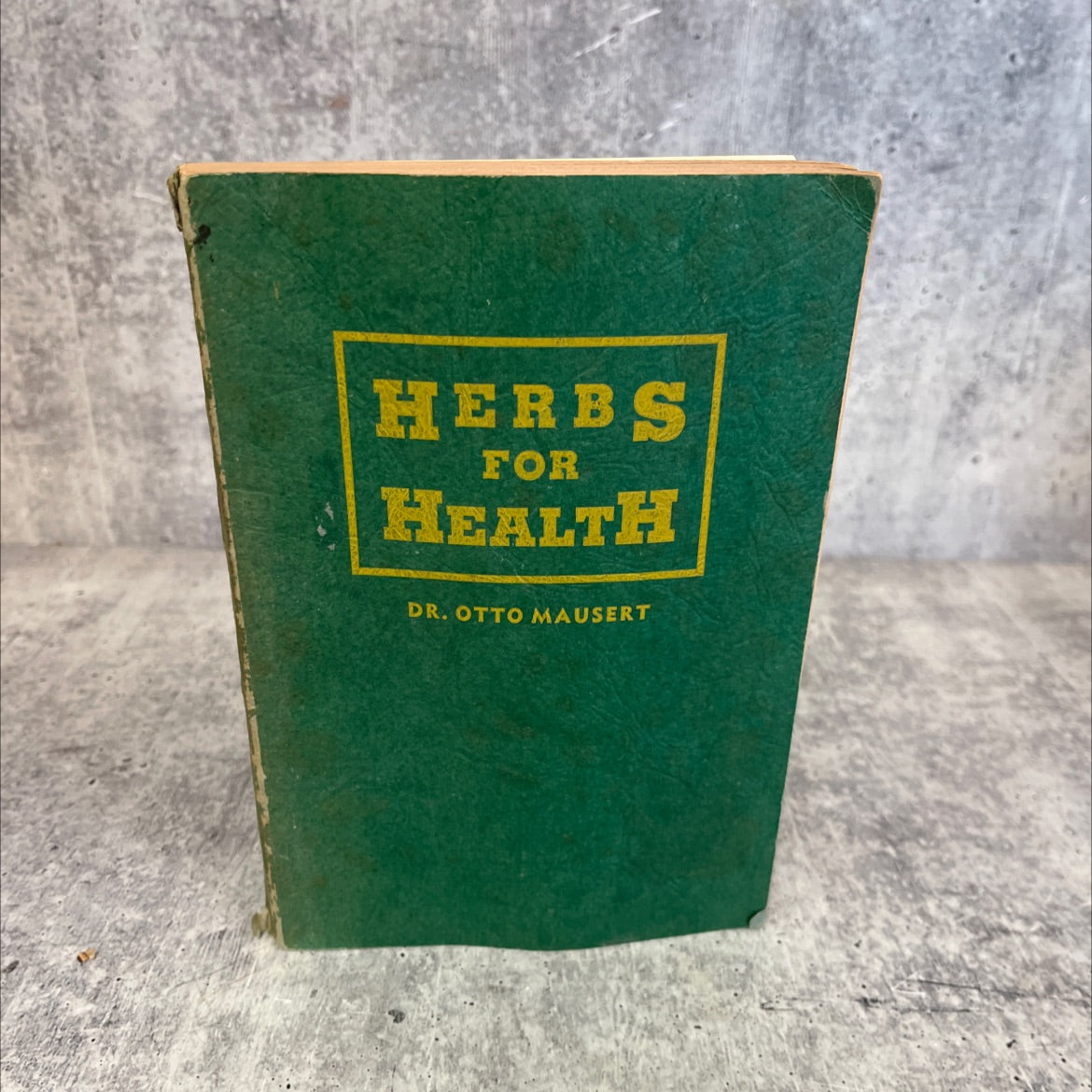 herbs for health book, by otto mausert, 1944 Paperback, Vintage image 1