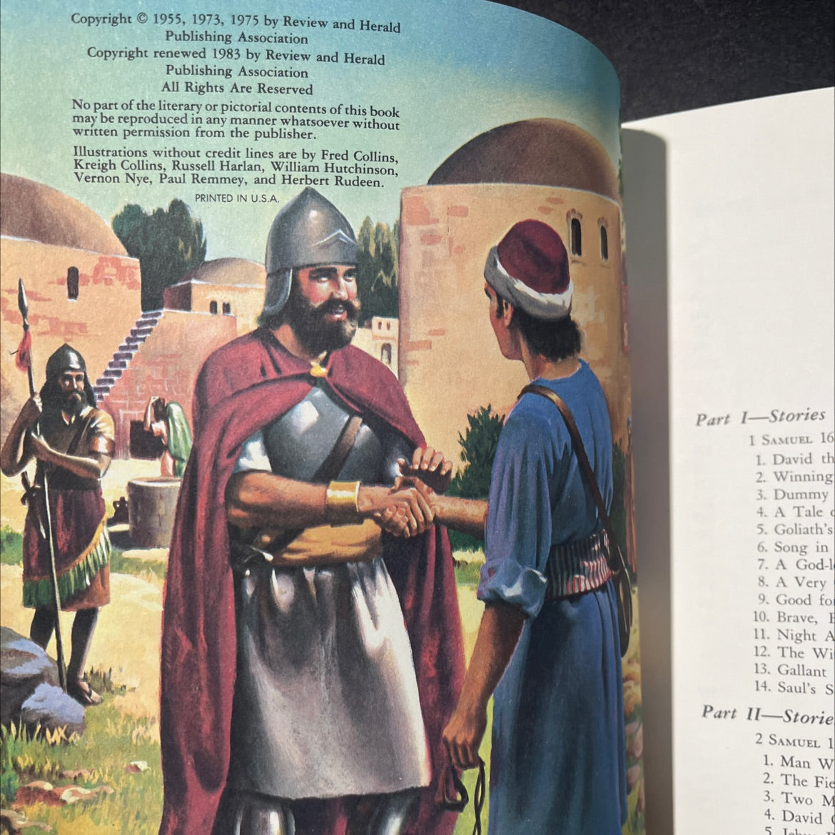 heroes and heroines/volume 4 book, by arthur s.maxwell, 1975 Hardcover image 3