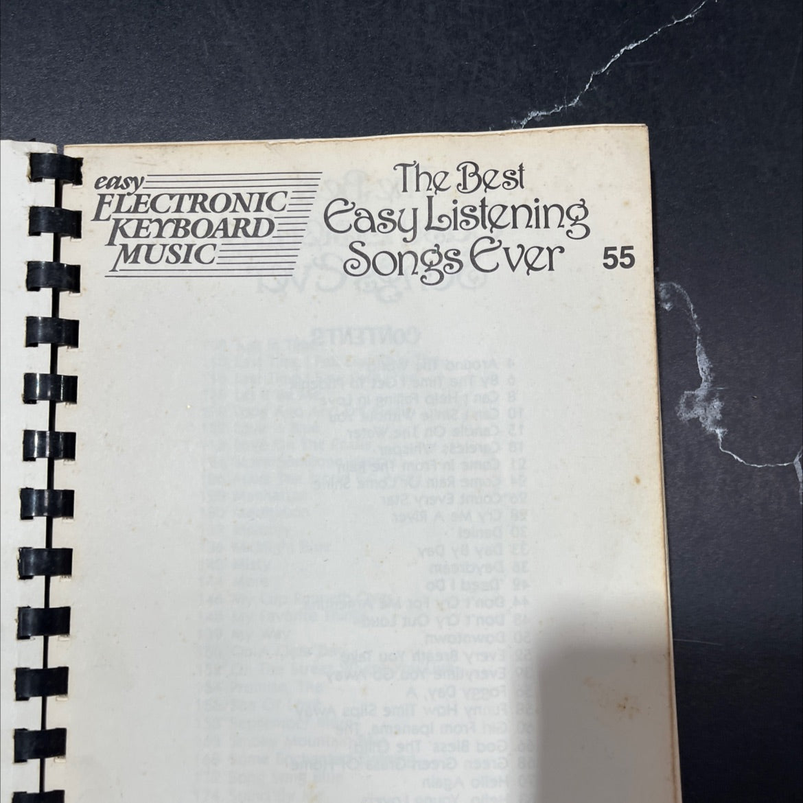 hhhh easy electronic the best keyboard casy listening music songs ever book, by unknown, 1975 Paperback image 2