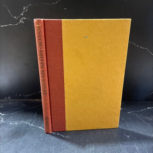 hid in my heart the word of god in times of need book, by Florence M. Taylor, 1974 Hardcover image 1