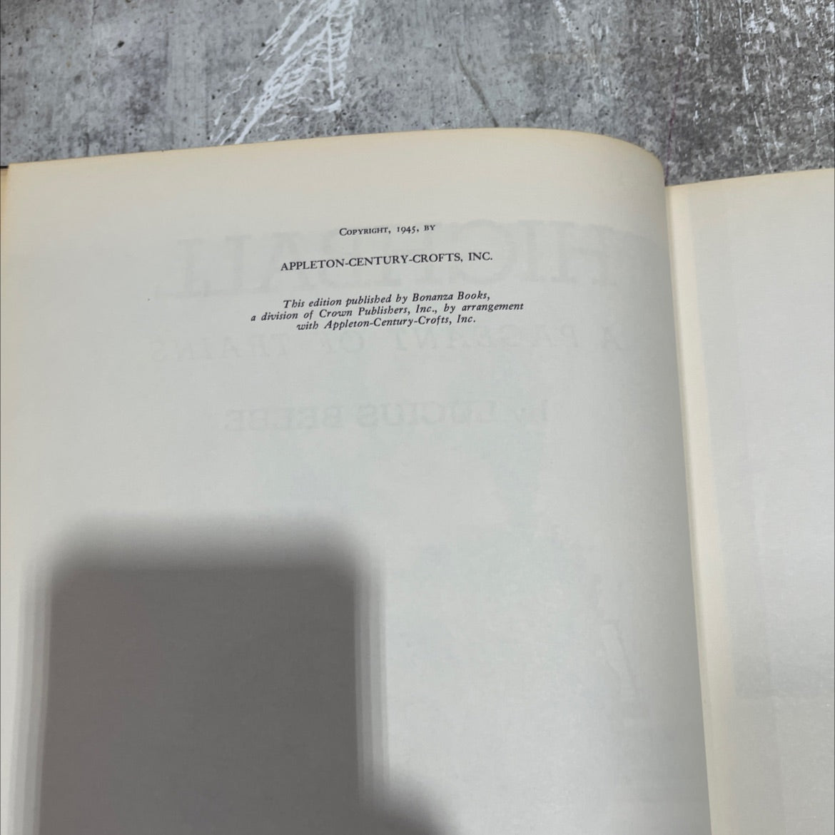 highball a pageant of trains book, by lucius beebe, 1945 Hardcover image 3