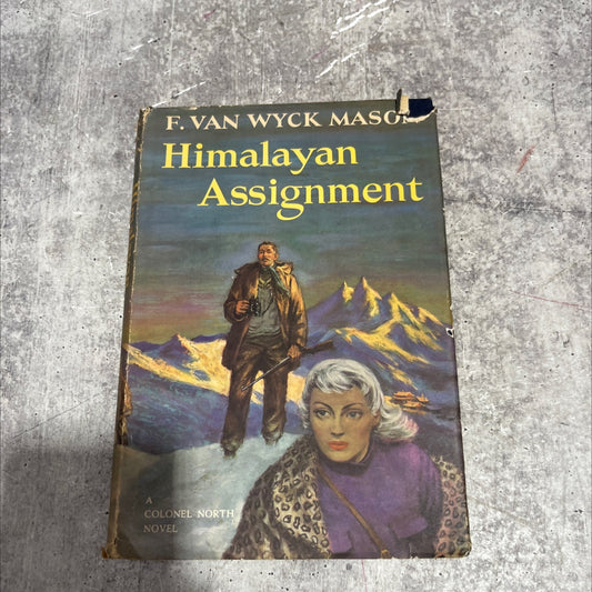 himalayan a colonel north novel assignment book, by f. van wyck mason, 1952 Leather image 1