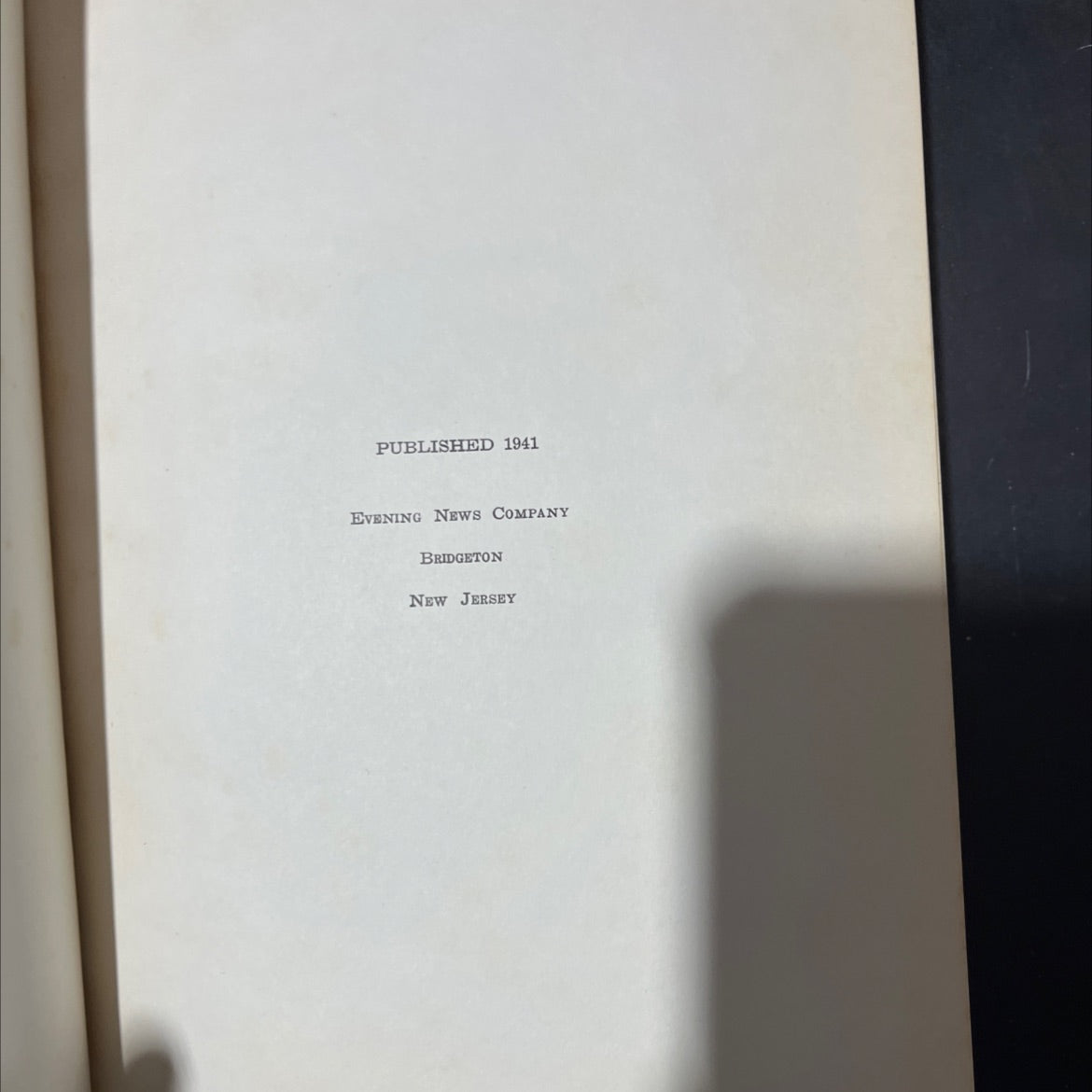 historical tales of cumberland county new jersey book, by william c. mulford, 1941 Hardcover image 3