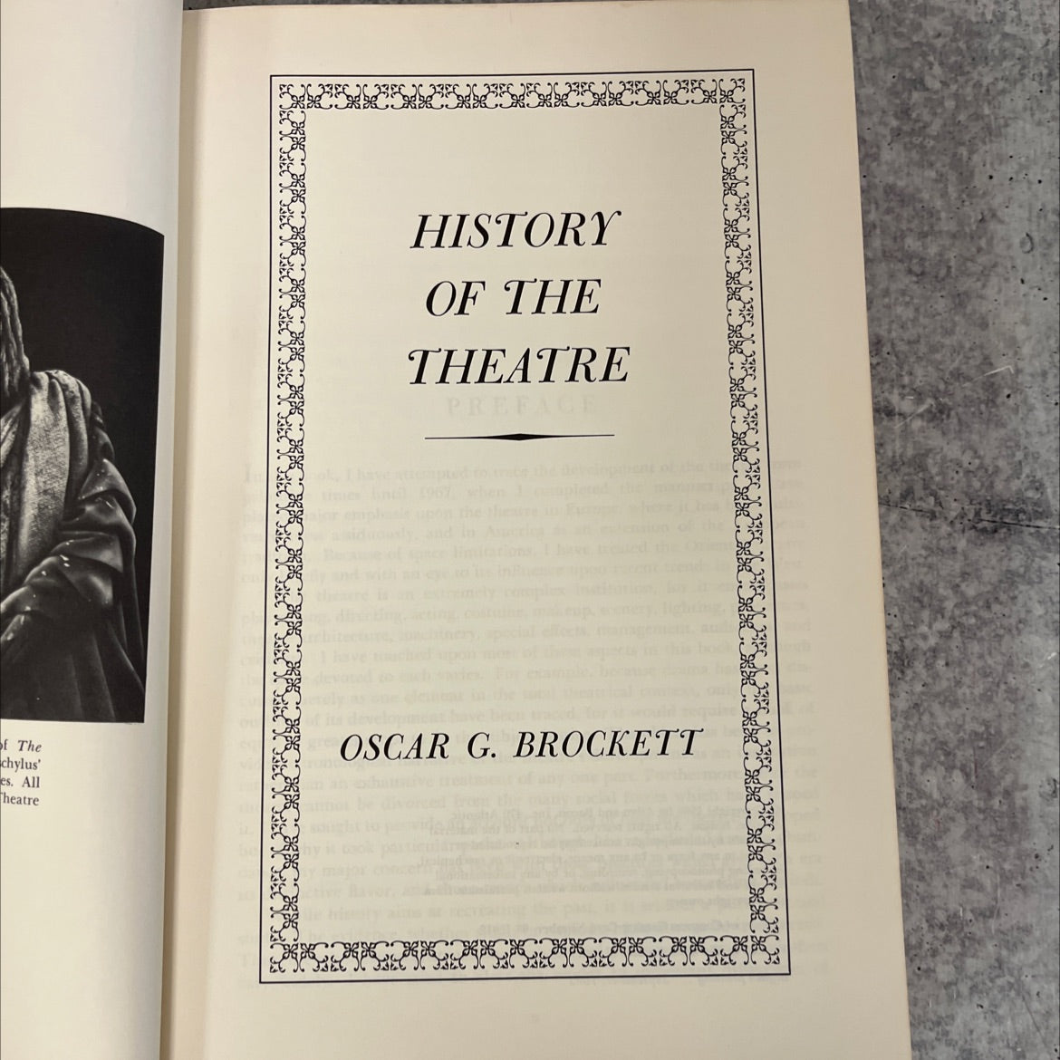 history of the theatre book, by oscar g. brockett, 1973 Hardcover image 2